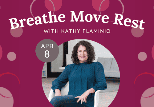 Breathe Move Rest Professional Development Workshop