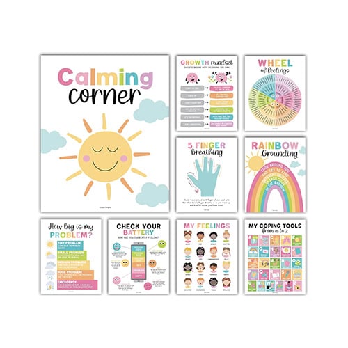 Calming Corner Posters